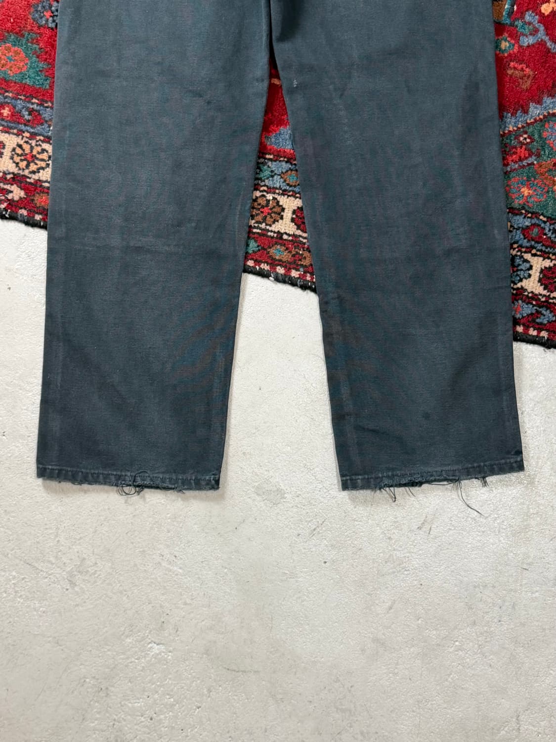 OG 칼하트 더블니 블랙 칼하트 B136 썩블니 상품이미지9