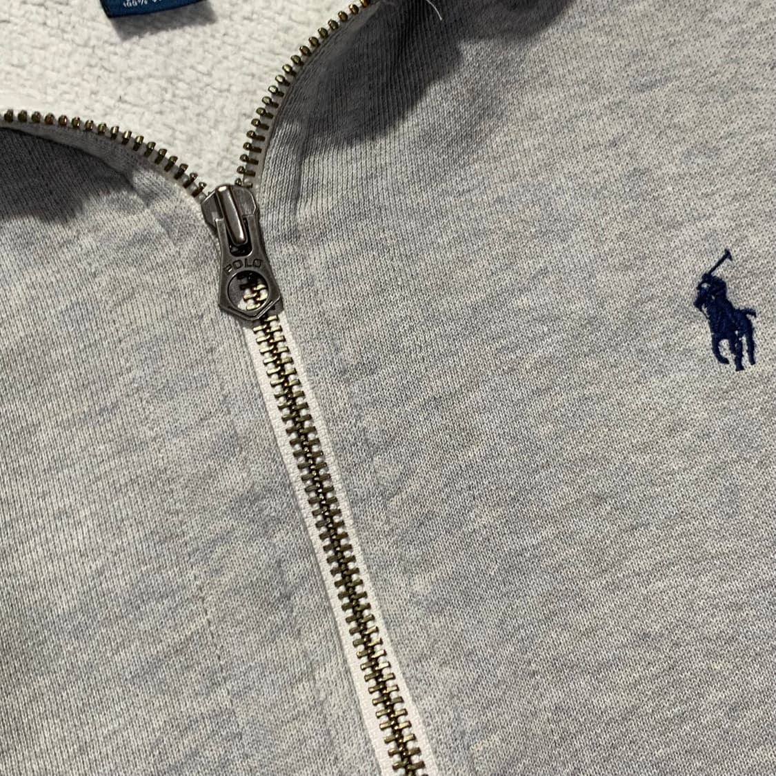 폴로 써멀 그레이 후드집업 상품이미지3