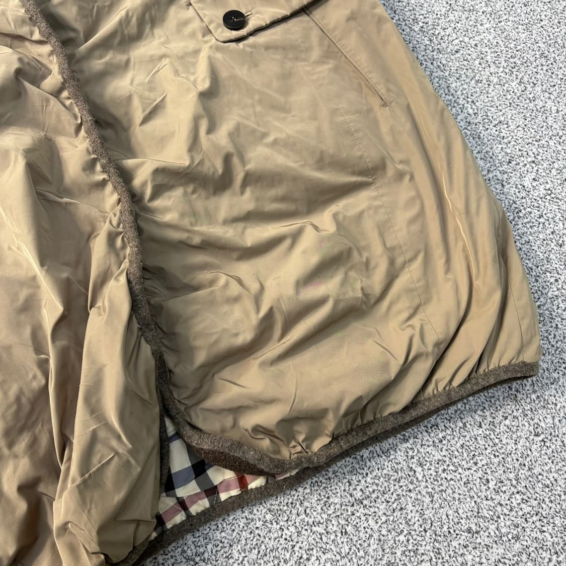 100 닥스 울 하프 코트 점퍼 0413J 상품이미지4