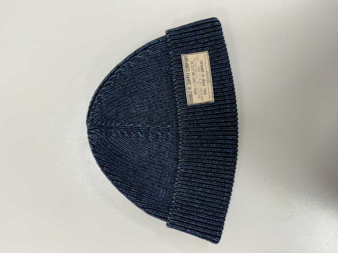 더블알엘 와치캡 비니 / 인디고 상품이미지1