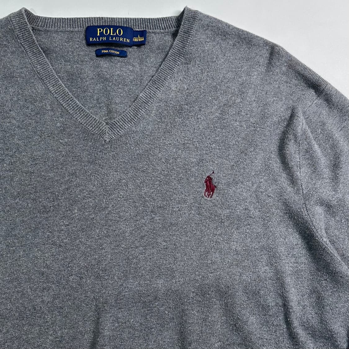 폴로 랄프로렌 그레이 코튼 니트 상품이미지3