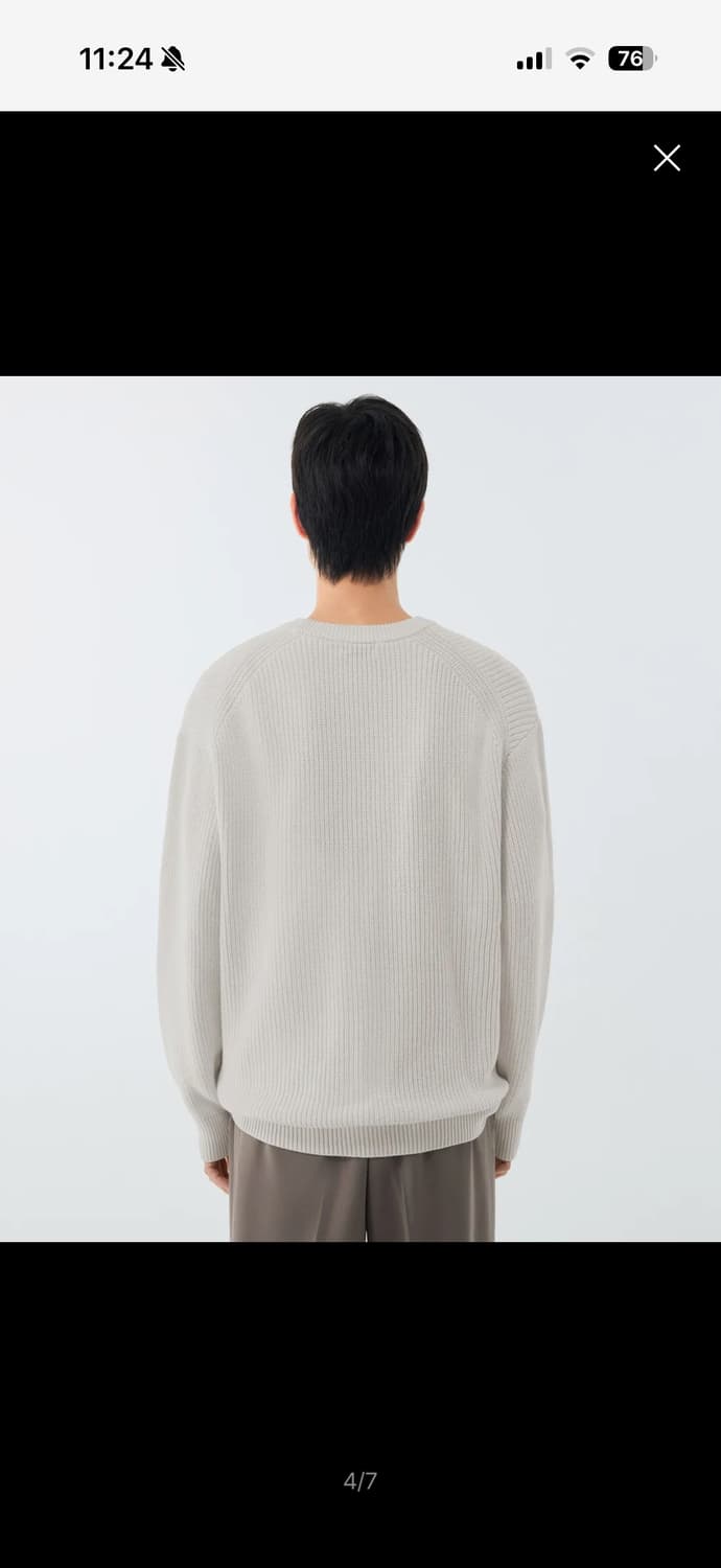 무신사 니트(크림) 상품이미지2