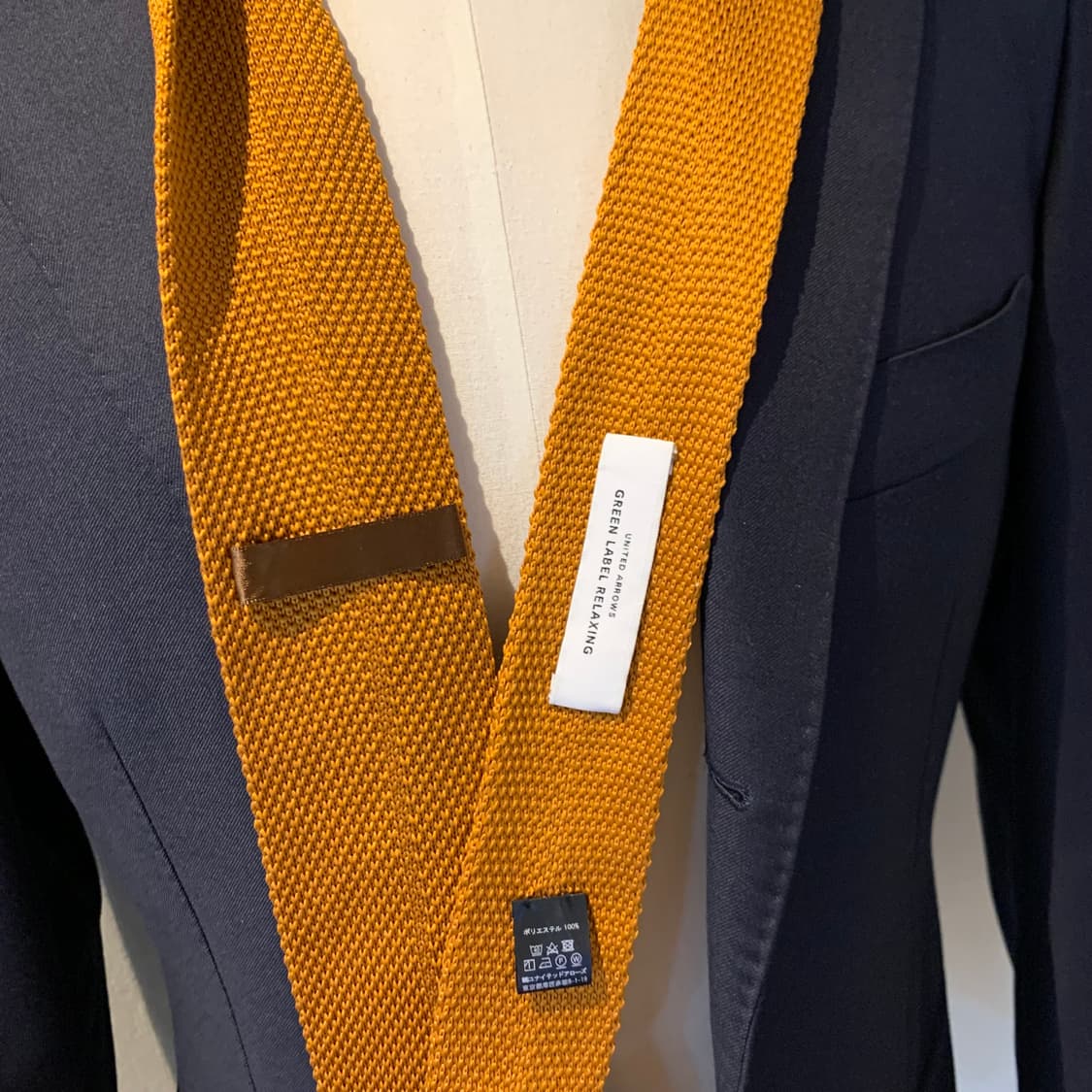 유나이티드 애로우즈 니트타이 100실크 클래식 슬림넥타이 A+등급 상품이미지2