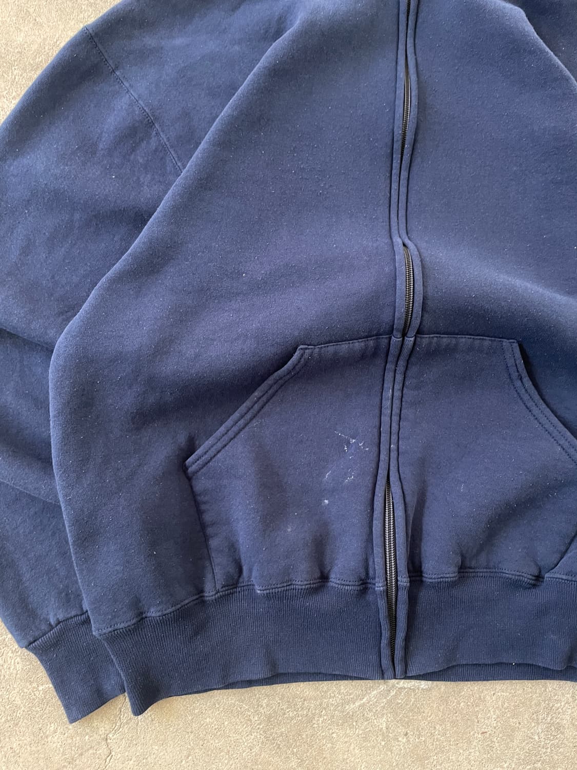 00s Russell Navy Hood zip 상품이미지8
