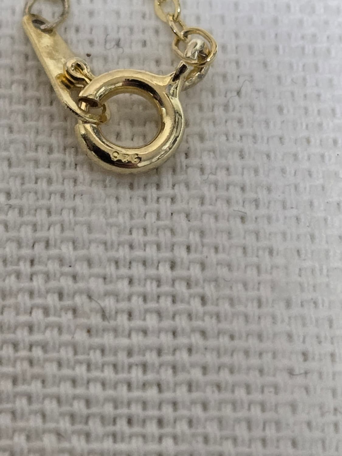 실버 925 골드도금 목걸이+팬던트 상품이미지4