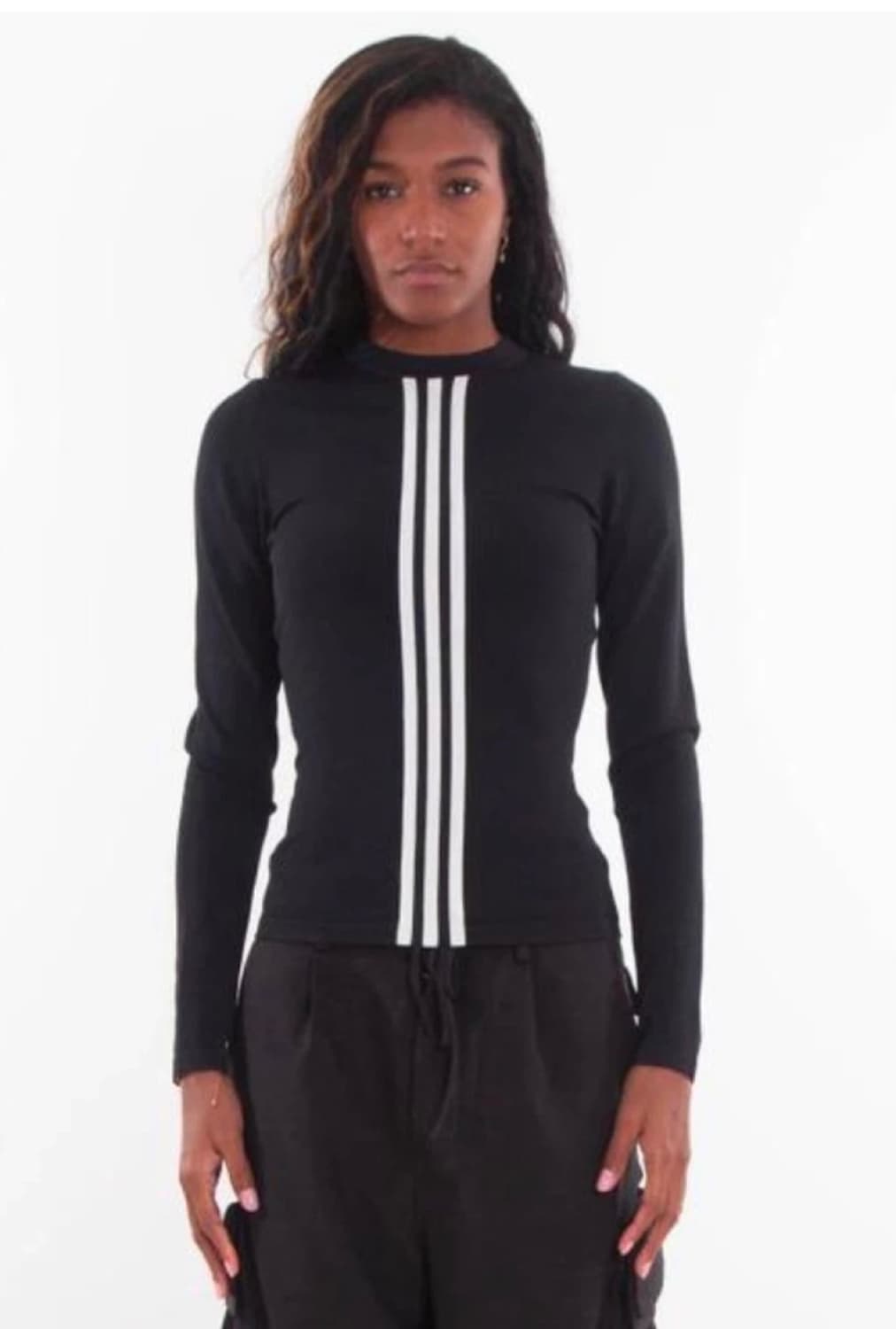 Y-3 블랙 롱슬리브 니트 블랙 S 상품이미지1