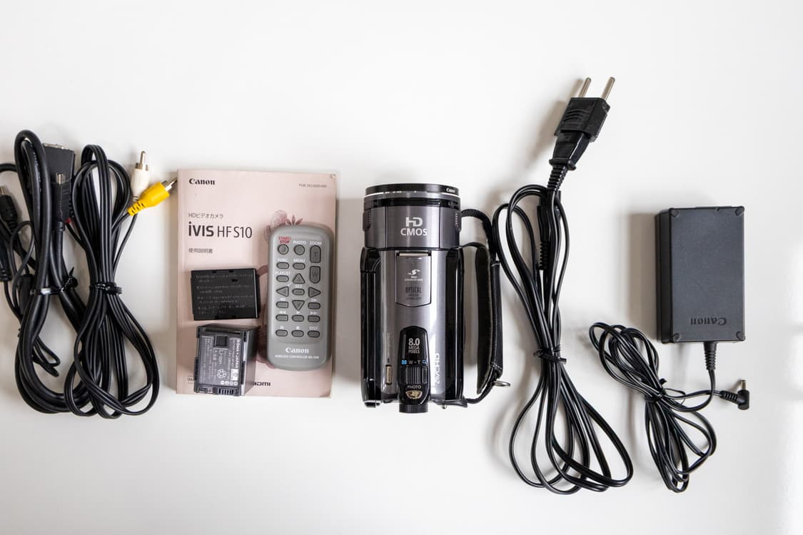 Canon iVIS HF S10 / 빈티지 디지털 캠코더 상품이미지9