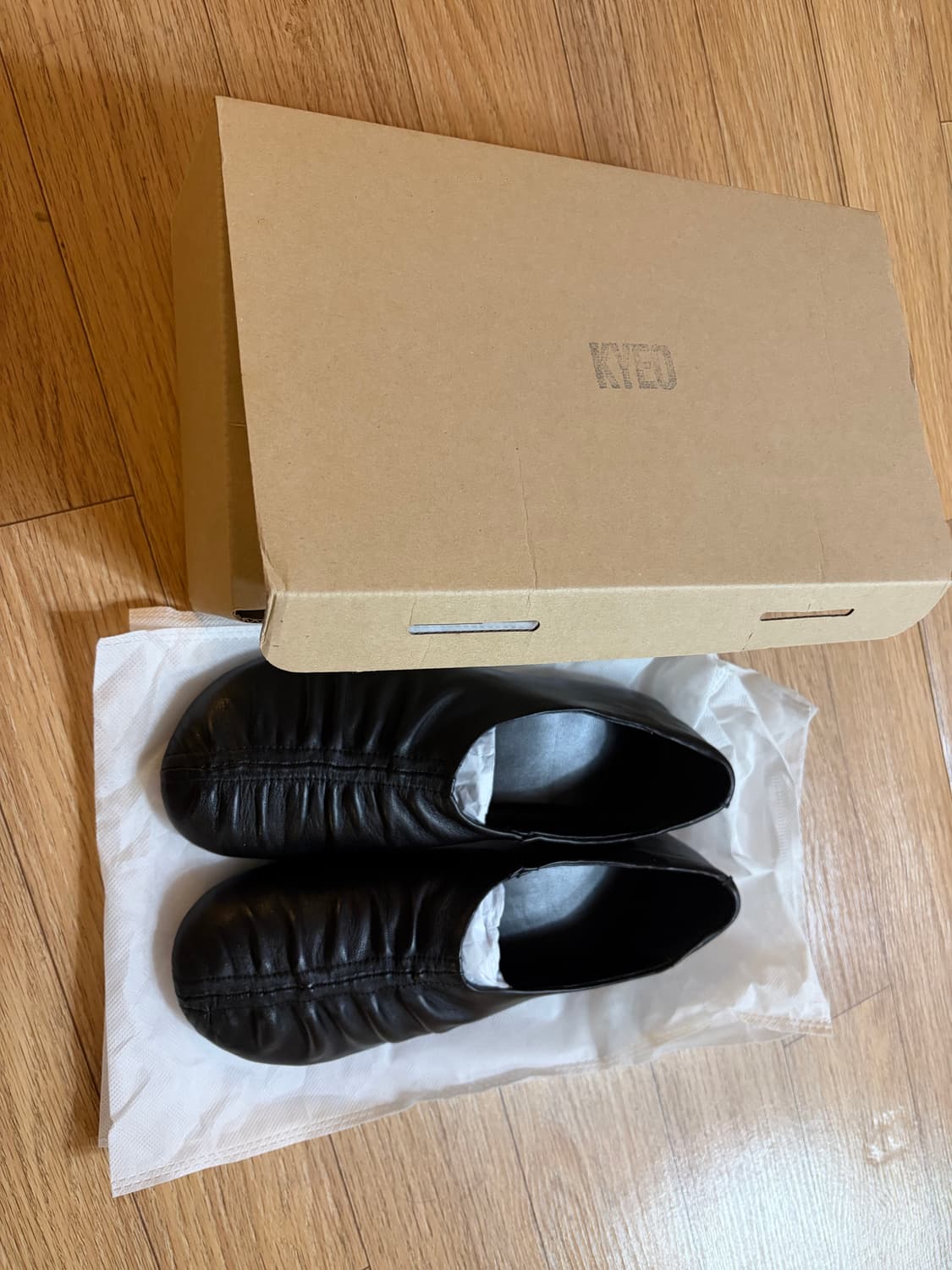 Kyeo 겨 Sat. gather flat 250 새상품 상품이미지3