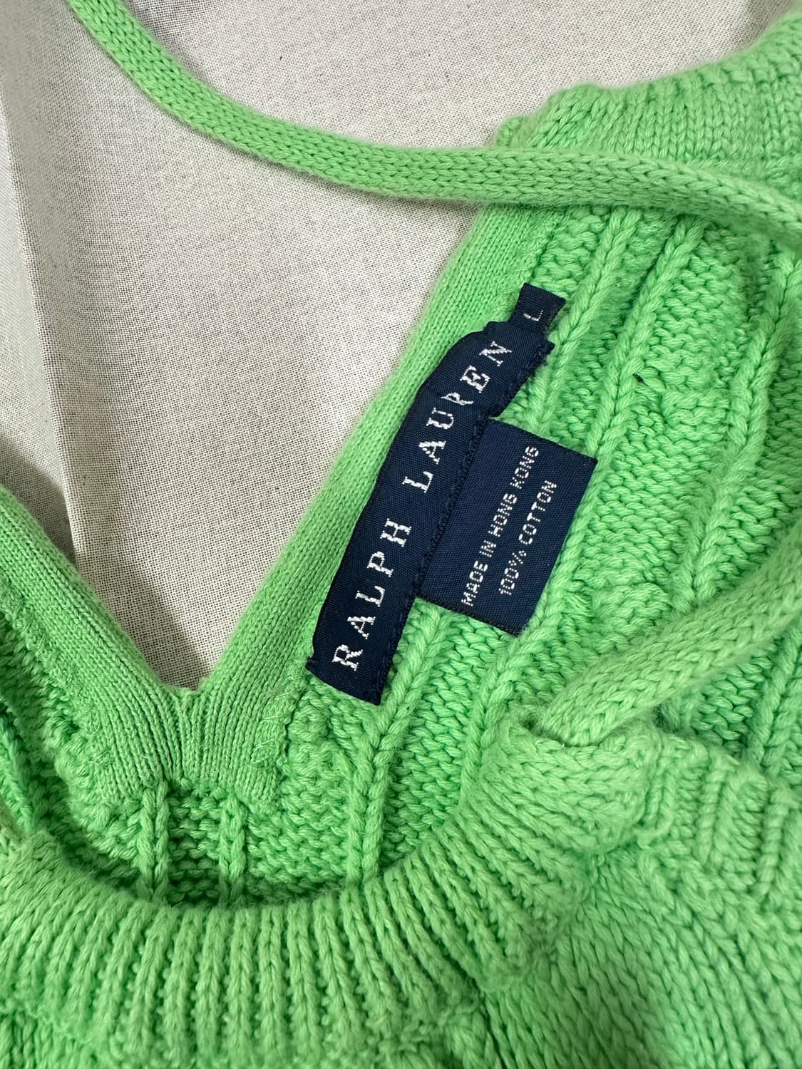 랄프로렌 홀터넥 L 상품이미지2