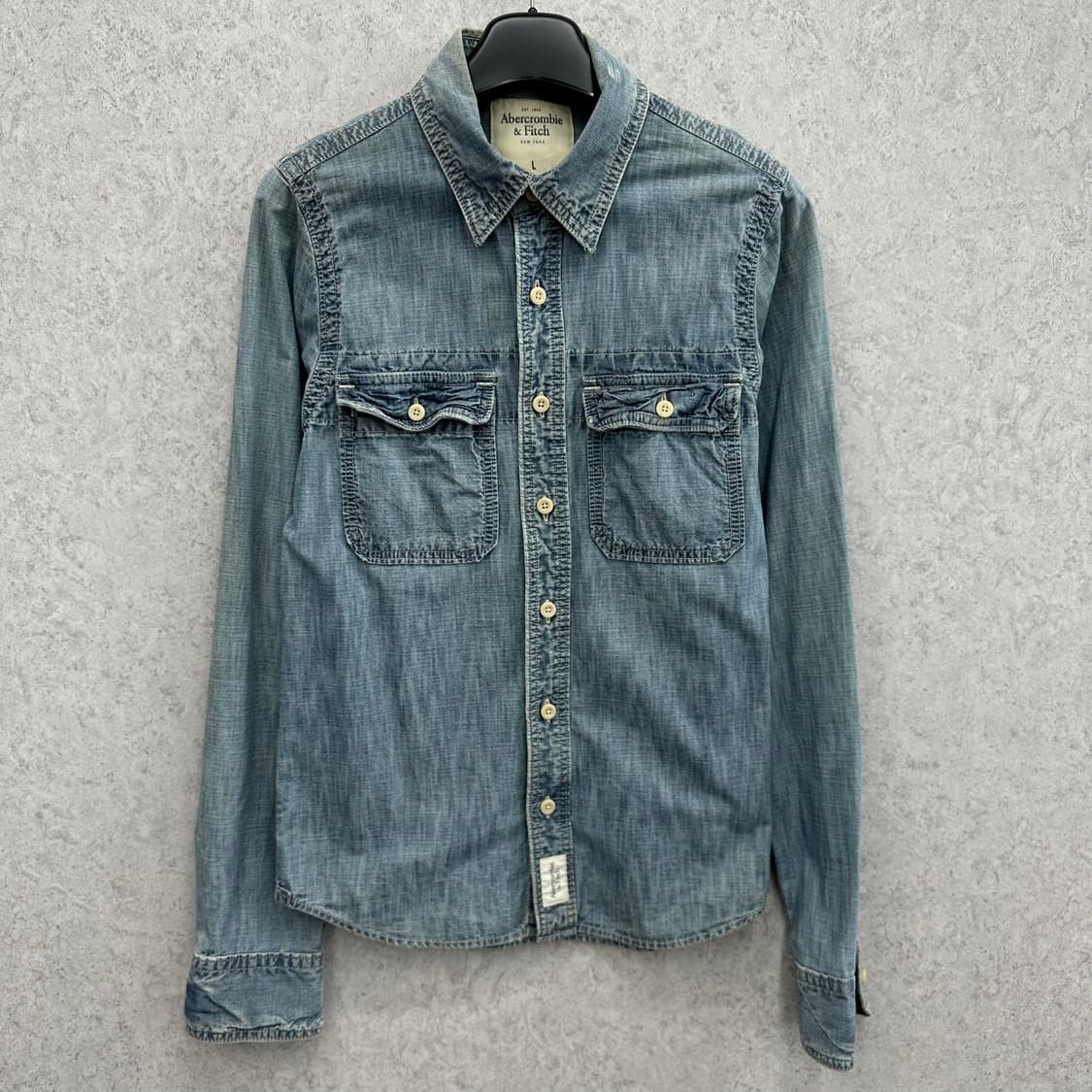 100 아베크롬비 남자 데님 셔츠 상품이미지1