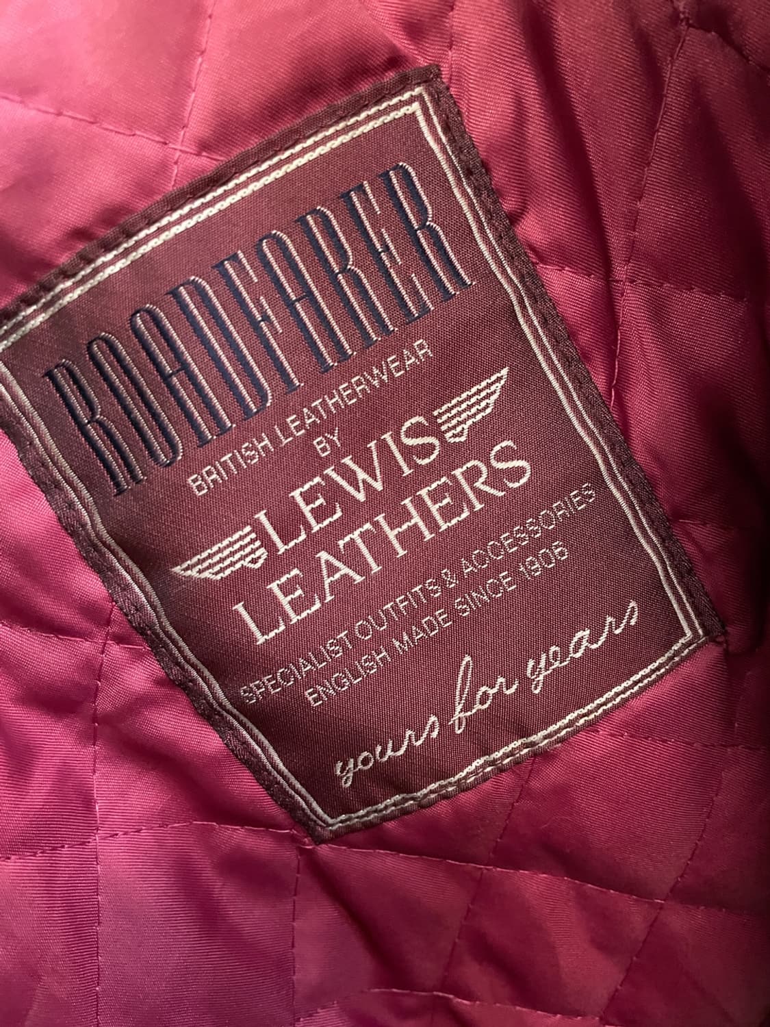 70s 루이스레더 로드 페어 더블 라이더 자켓 상품이미지8