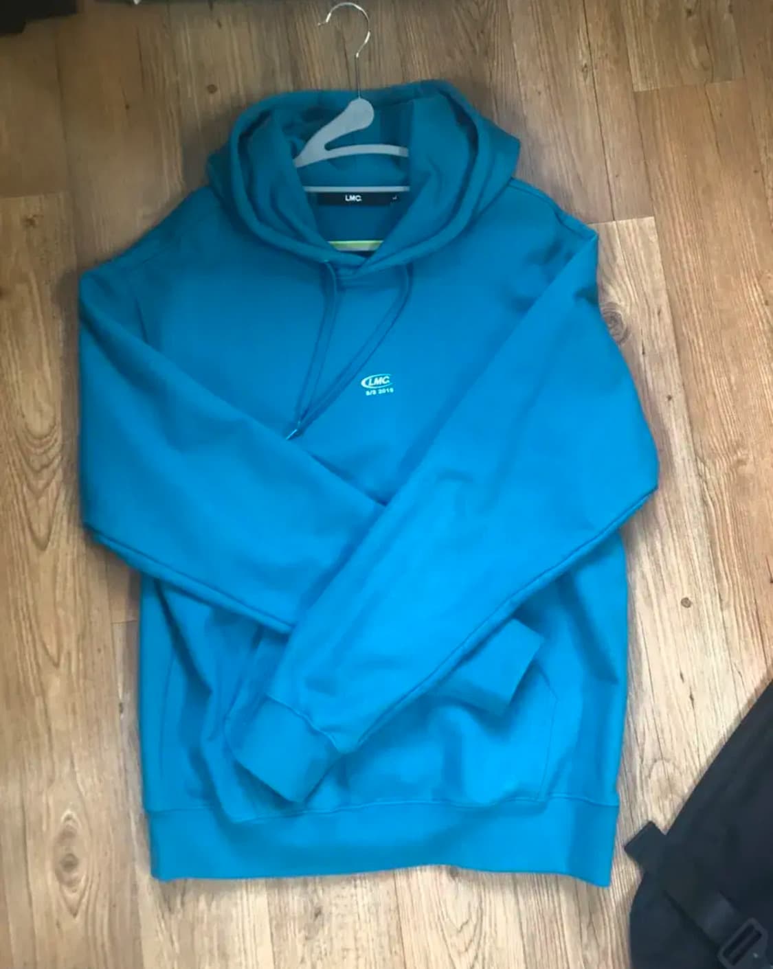 2019 ss LMC cut logo hoodie teal 상품이미지2