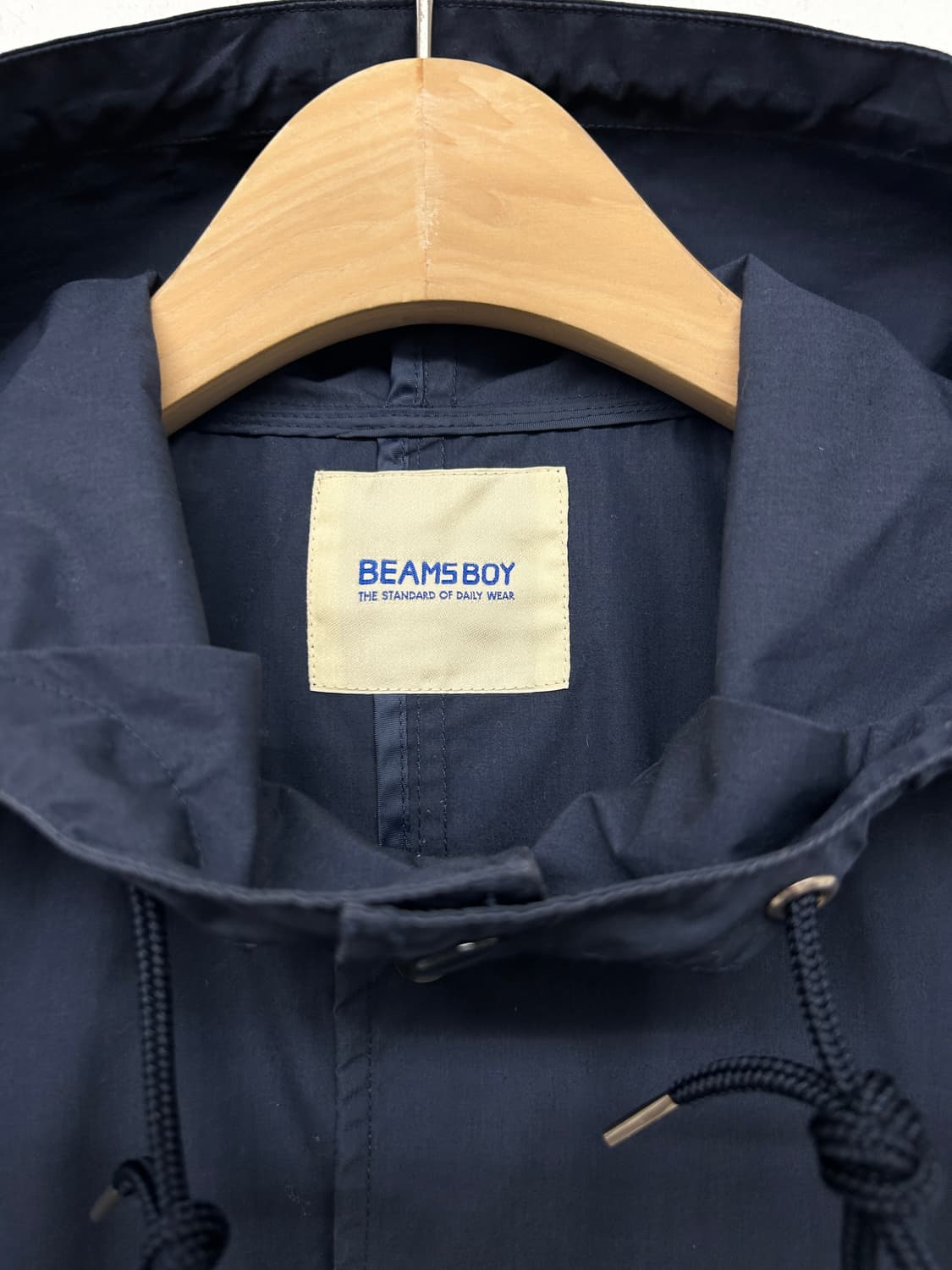 빔즈보이 네이비 후드 코트 상품이미지5
