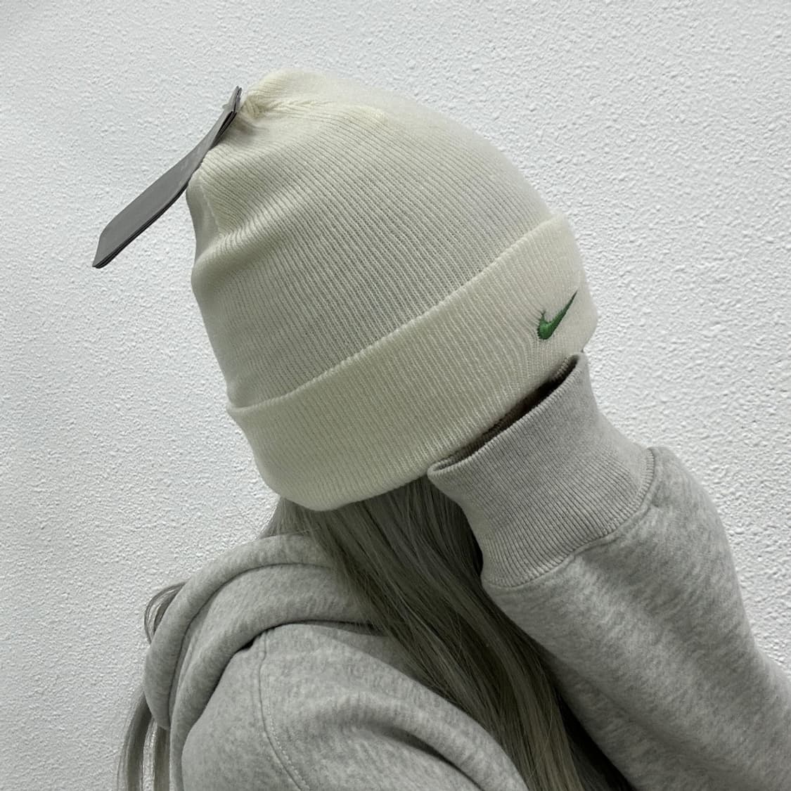 나이키 90's 그린스우시 화이트 비니 상품이미지2