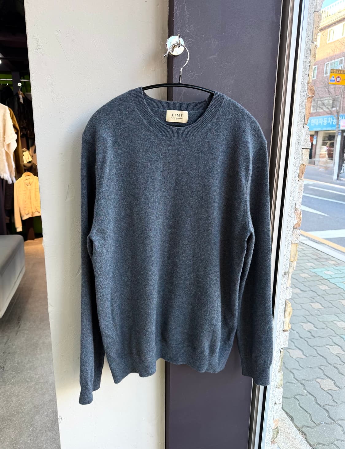 .100/ 타임옴므 23FW 퓨어캐시미어 니트 상품이미지2