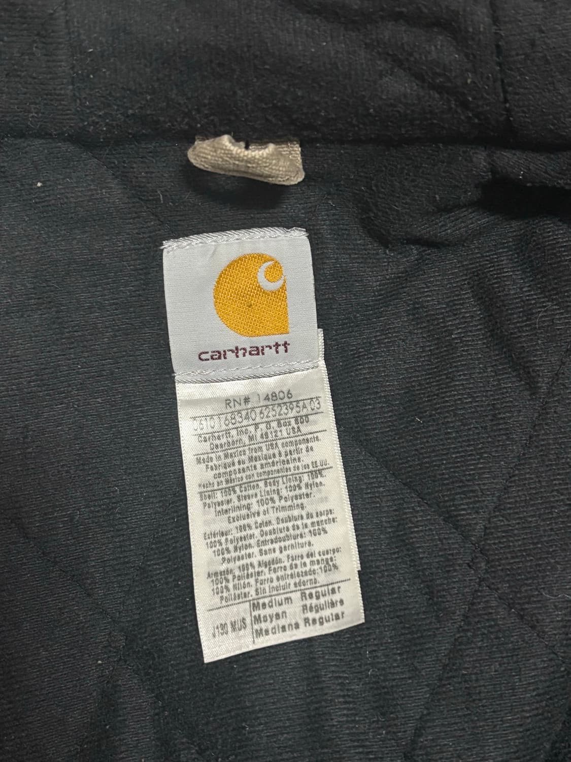 [S] 칼하트 j130 워크자켓 mus 무스 상품이미지5