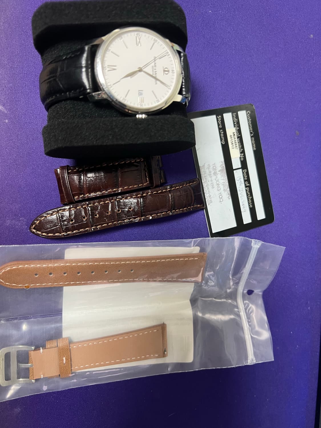 보메 메르시에 쿼츠 시계 판매합니다. 상품이미지2