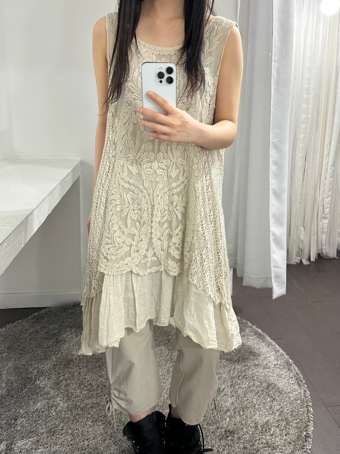 mori lace layered sleeveless 상품이미지1
