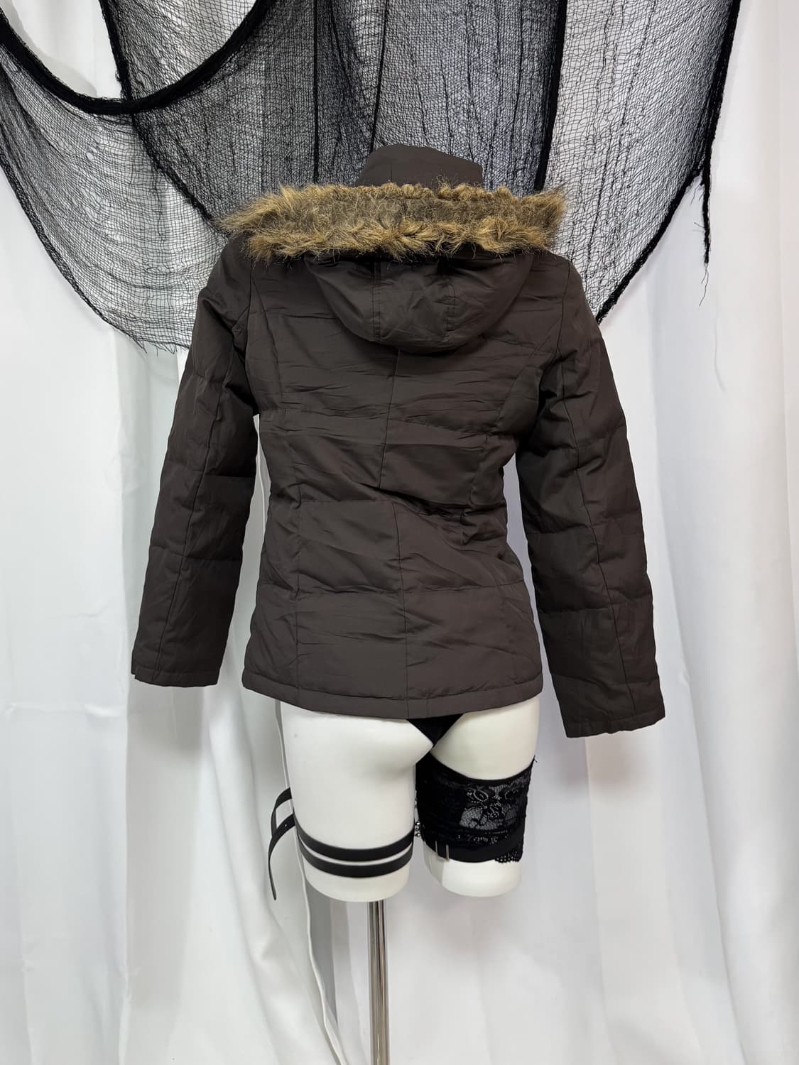 brown fur padding 상품이미지3