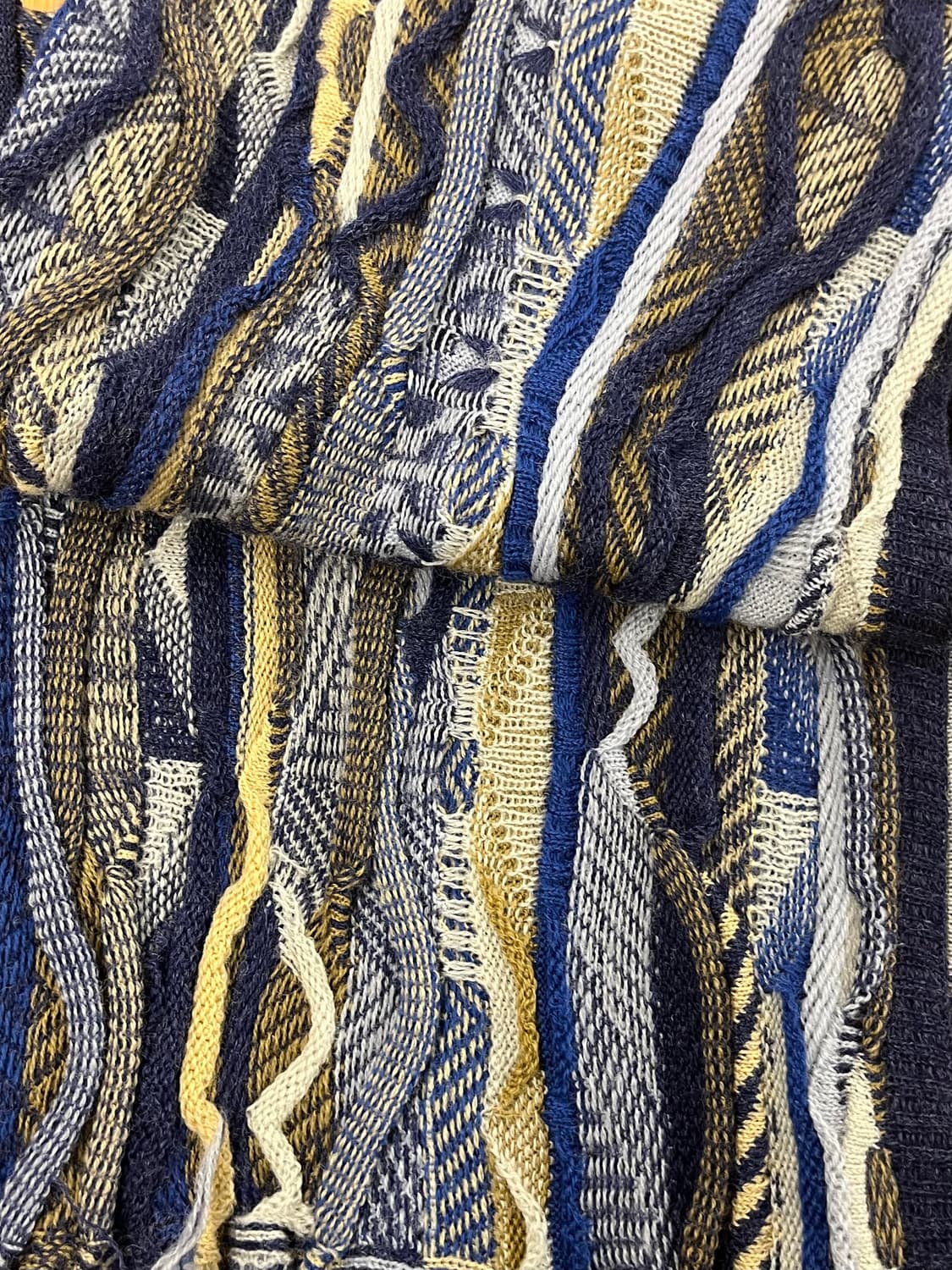 오스트레일리아 케이블 머플러 블루  #csz2217 상품이미지5