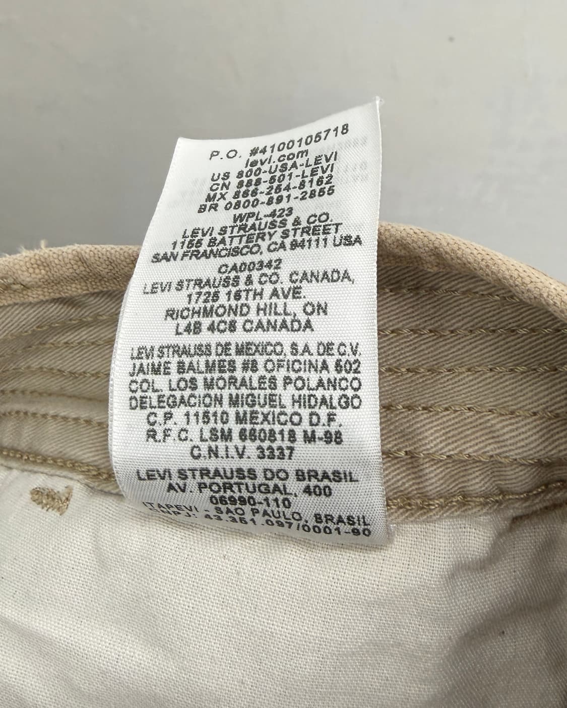 리바이스 00s 카고 버뮤다 팬츠 상품이미지7