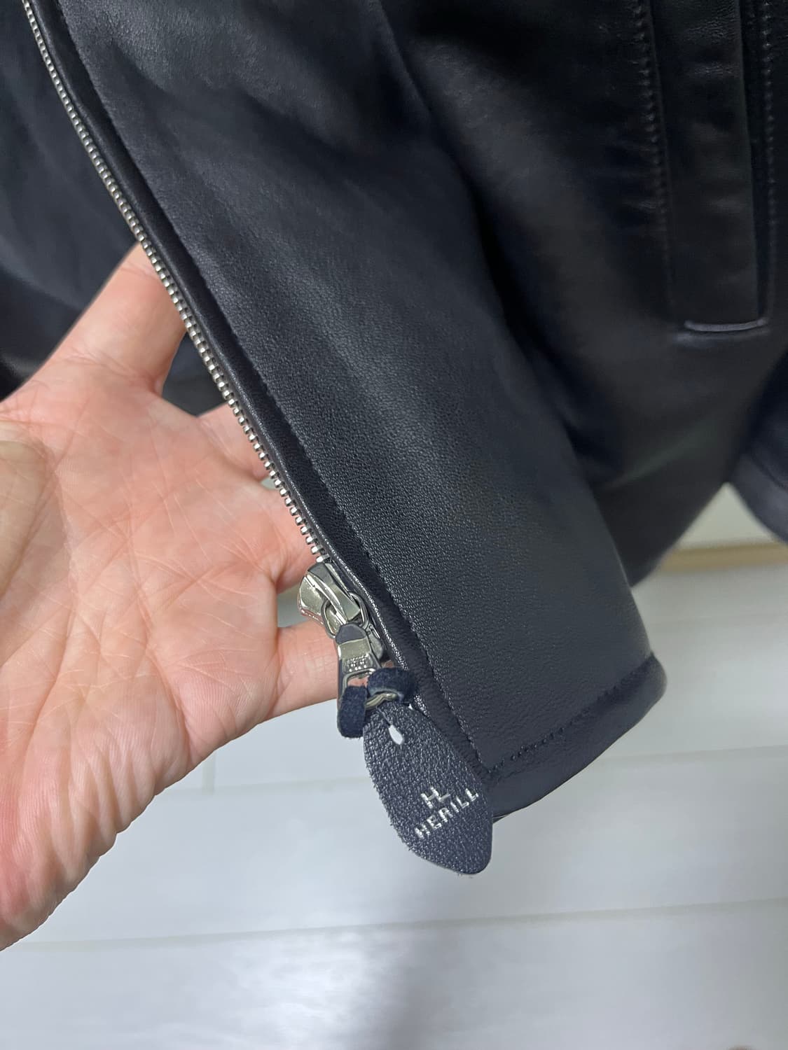 헤릴 herill 램 레더 자켓 3 상품이미지6