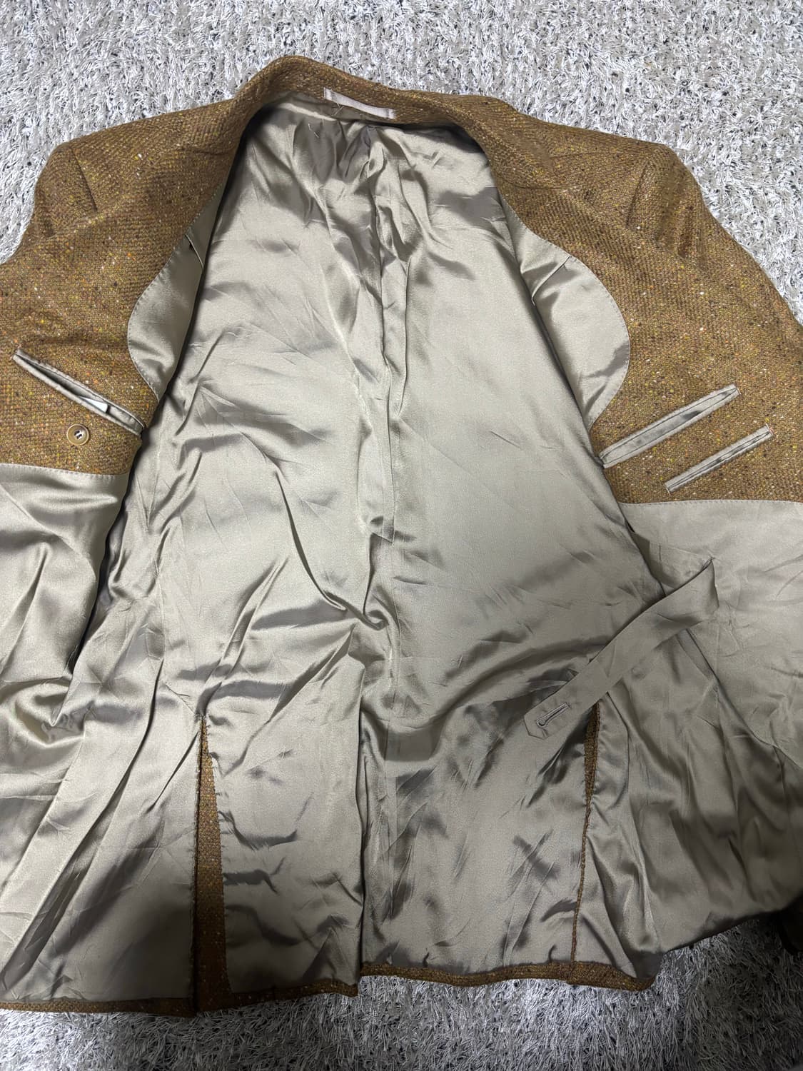 일제 듀퐁 캐시미어혼방 더블 블레이저 사이즈 100-105 상품이미지7