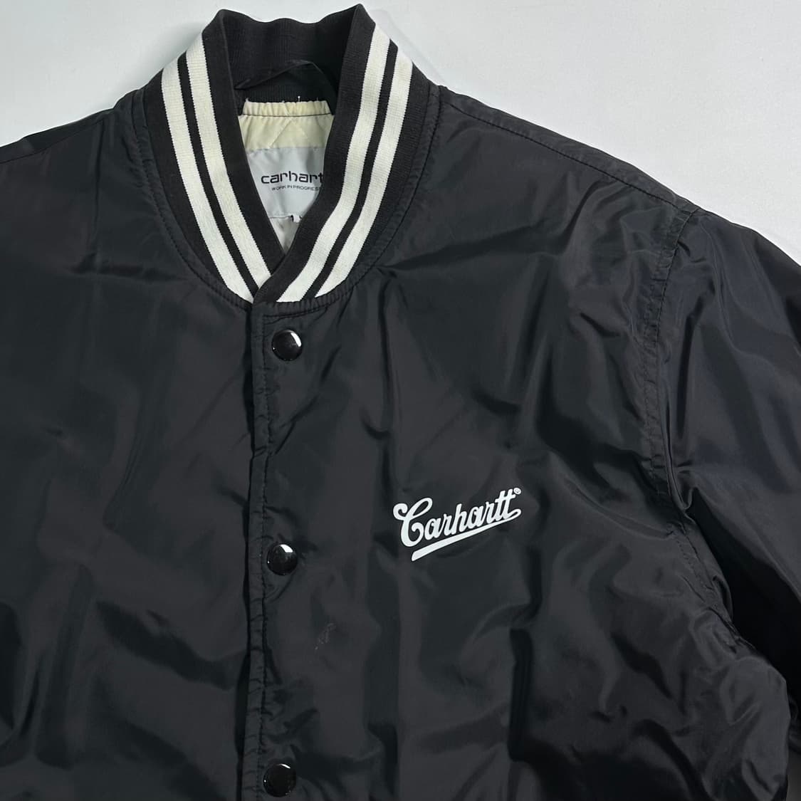 칼하트 블랙 스타디움 자켓 상품이미지3