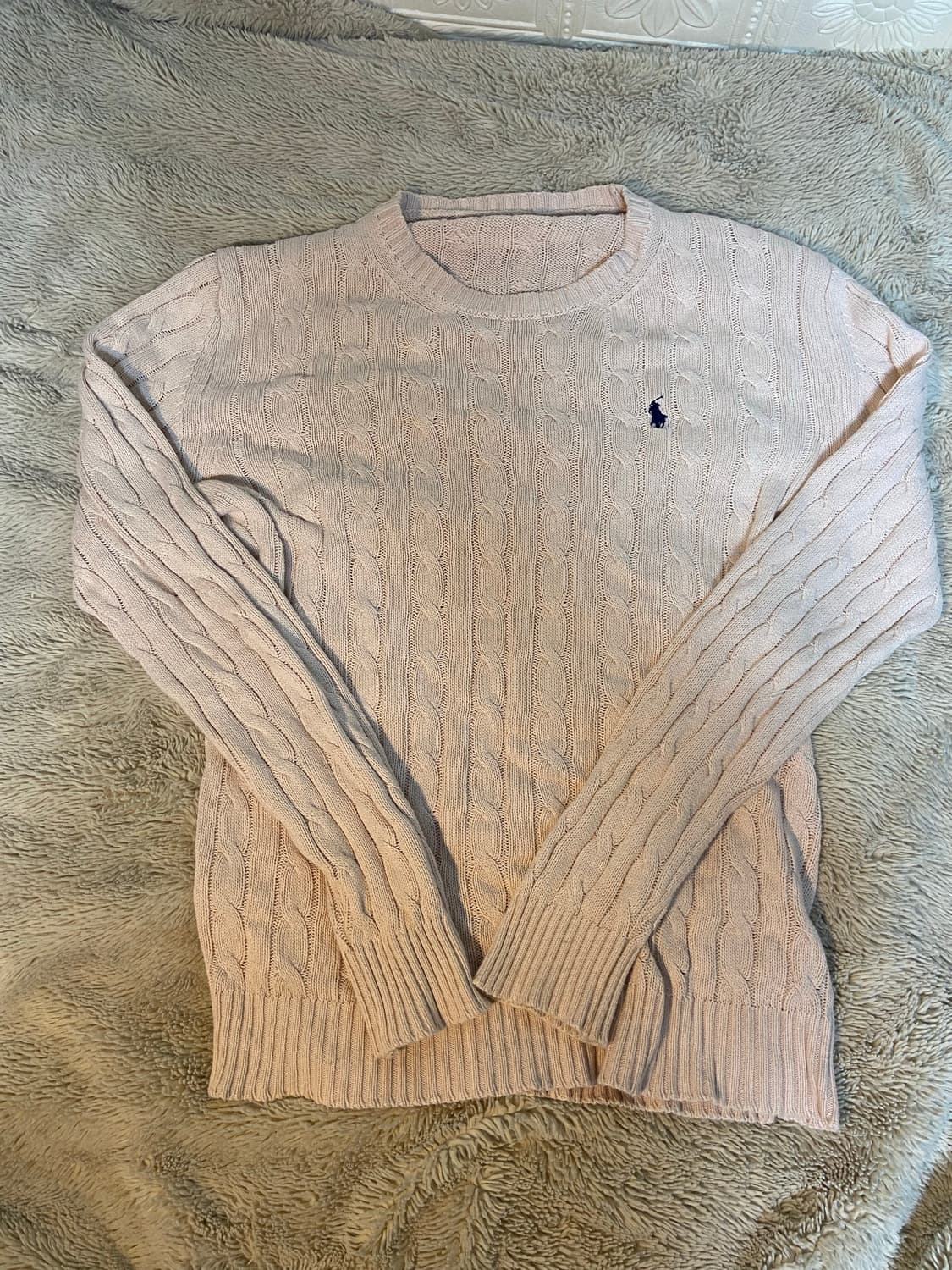 폴로 랄프로렌 신형 아이보리 니트 상품이미지1