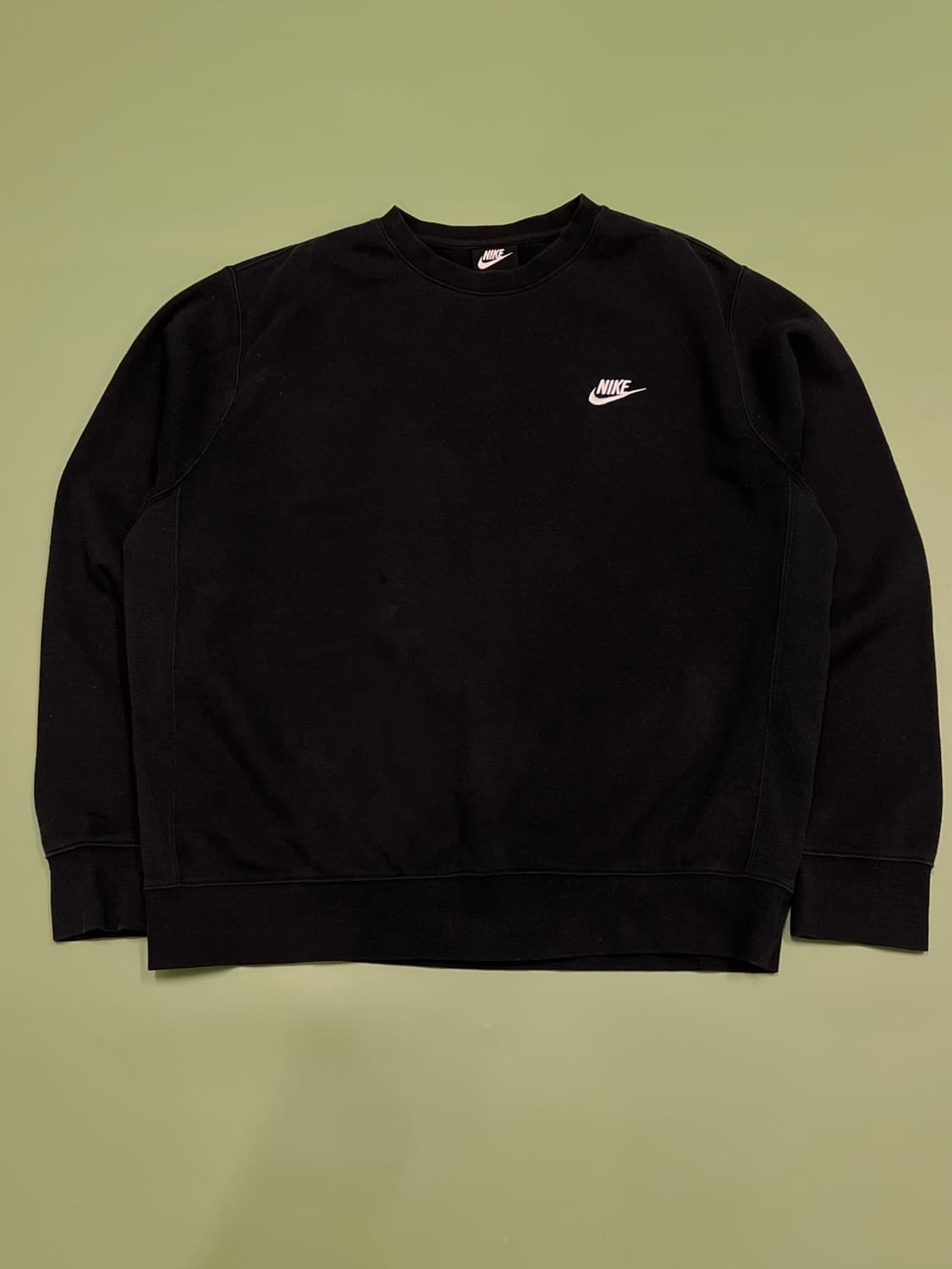 (L) 나이키 퓨추라 기모 맨투맨 블랙 상품이미지2