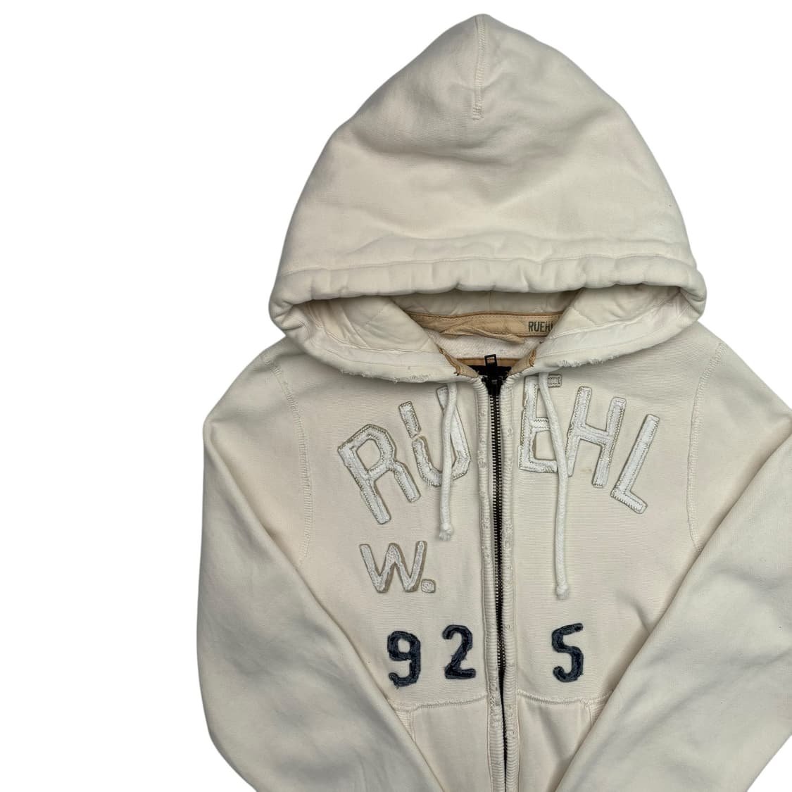 RUEHL NO 925 빈티지 화이트 후드집업 S 상품이미지2