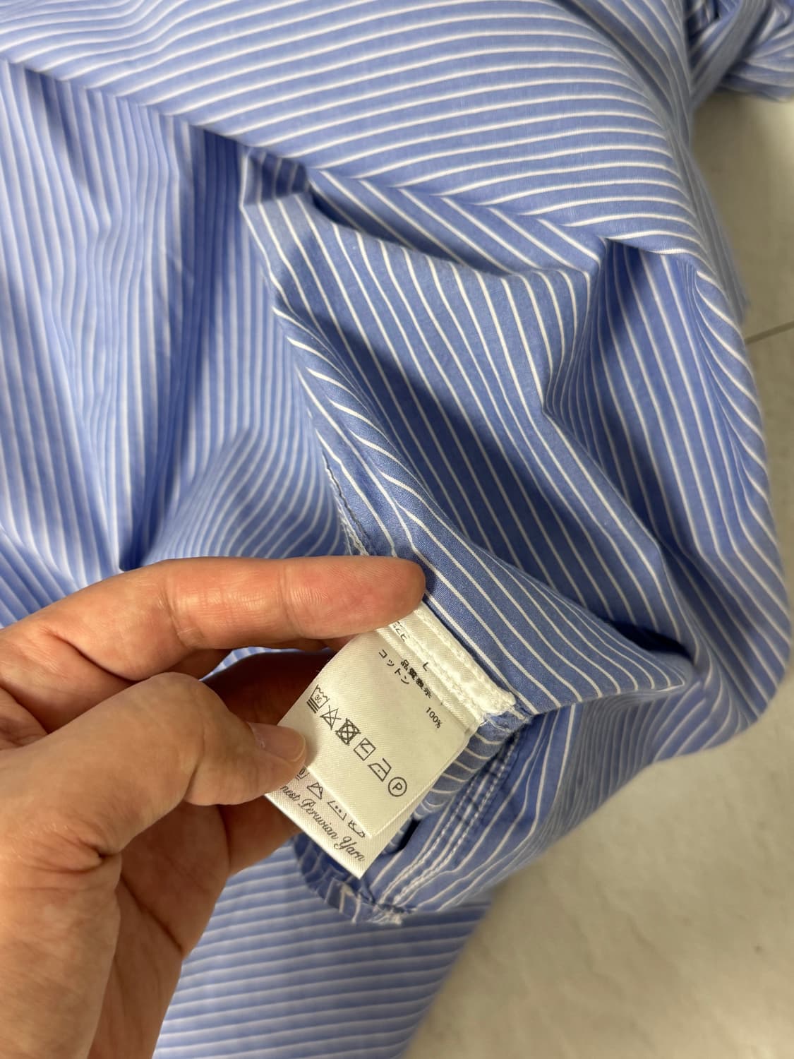 윌리차바리아 빅 윌리 스트라이프 셔츠 상품이미지4