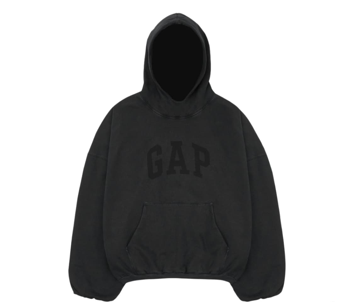 [새상품] 이지갭 도브후드 워시드블랙 XL 상품이미지1