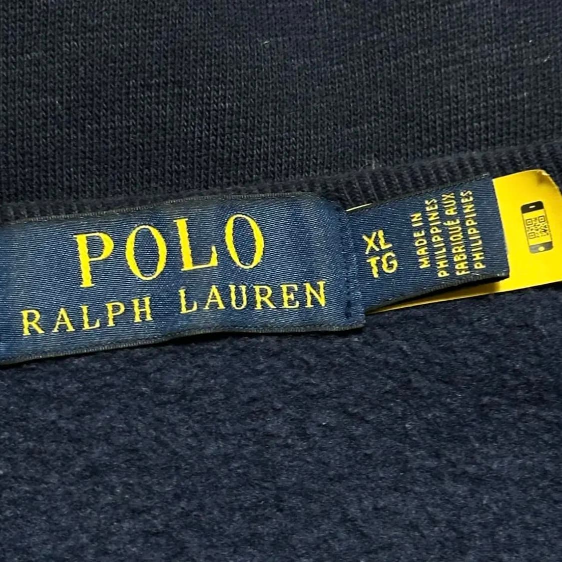 폴로랄프로렌 로고 패치 네이비 기모 맨투맨 상품이미지4