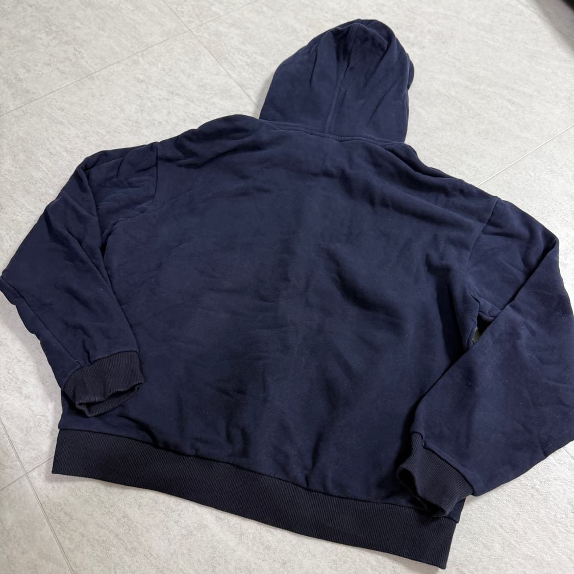 아이젯 캐시미어 네이비 후드티 L사이즈 상품이미지4