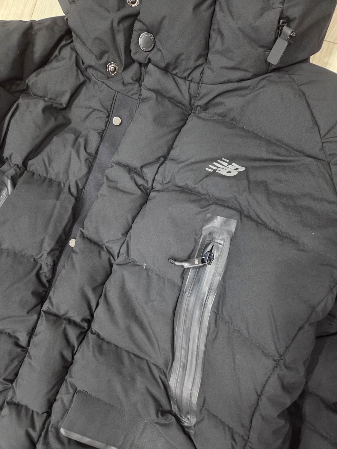 뉴발란스 롱패딩 95m사이즈 블랙 상품이미지2