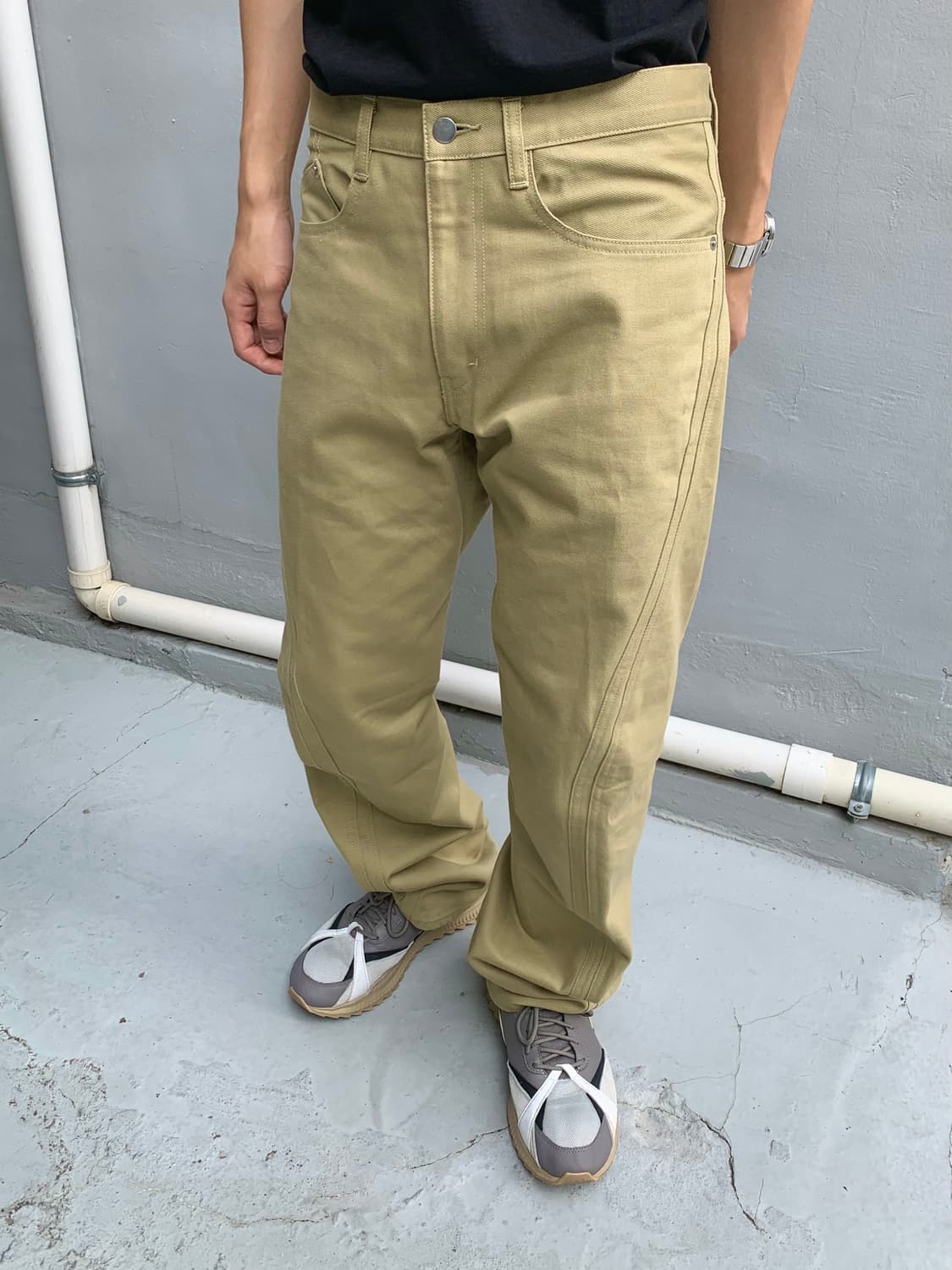 네버포겟 커브드 팬츠 상품이미지8