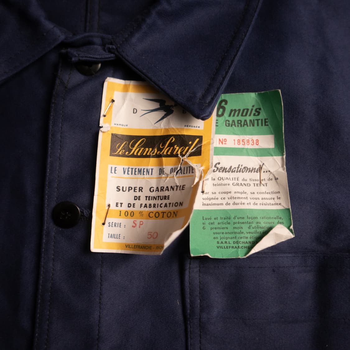 40-50s ‘Le Sans Pareil’ French Moleskin 상품이미지3