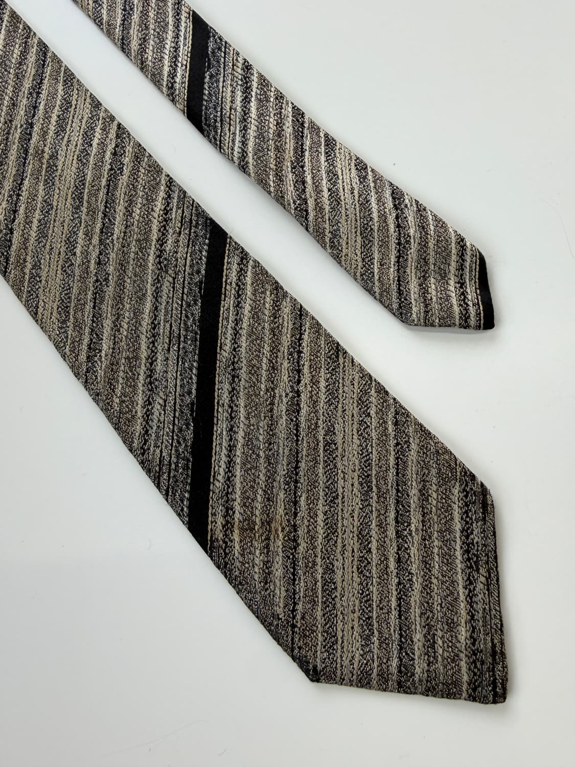 이세이 미야케 (issey miyake) 실크 넥타이 7.5cm 상품이미지4