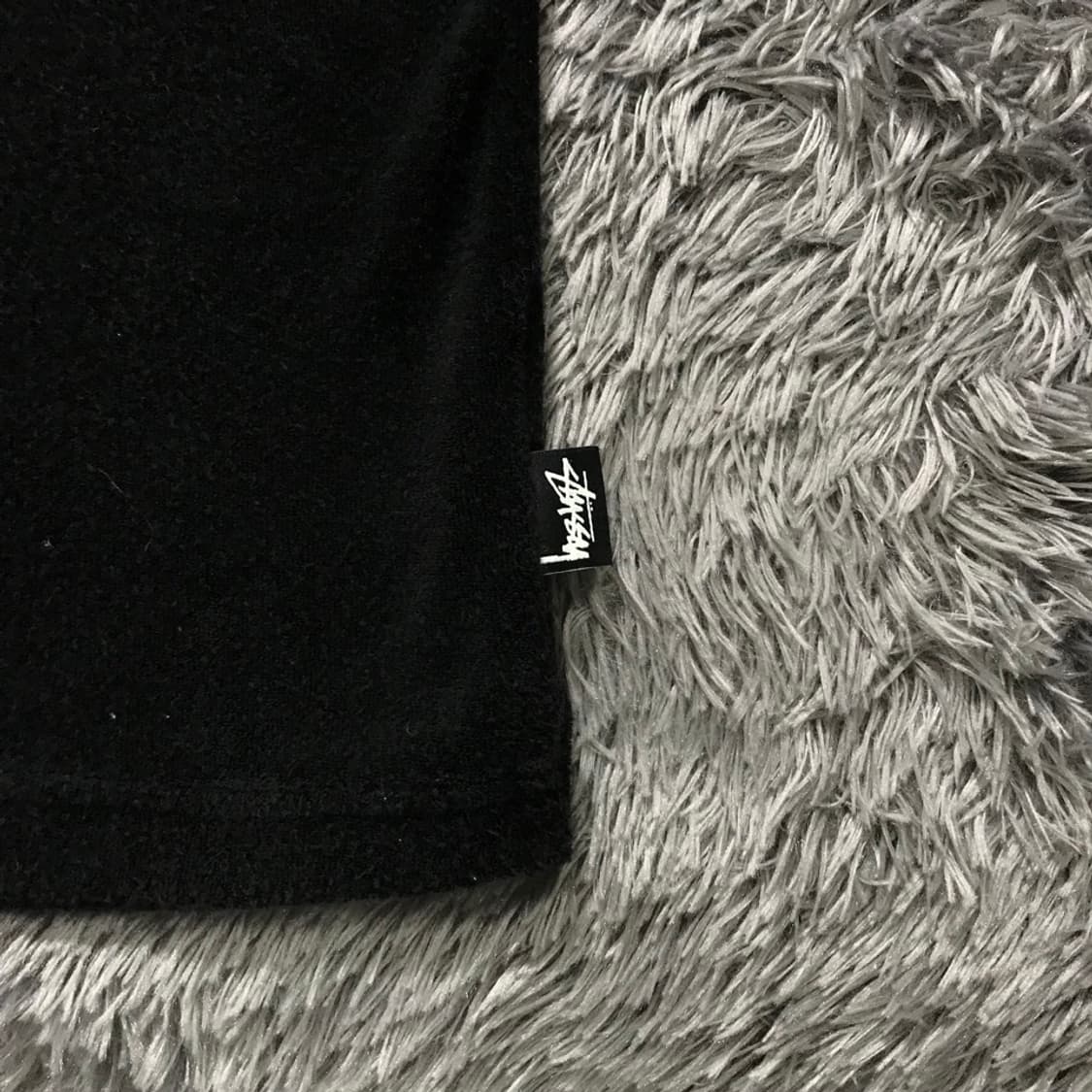 [[L,A급,공용] 스투시(STUSSY) 테리 반집업 니트 폴로티@723 상품이미지5