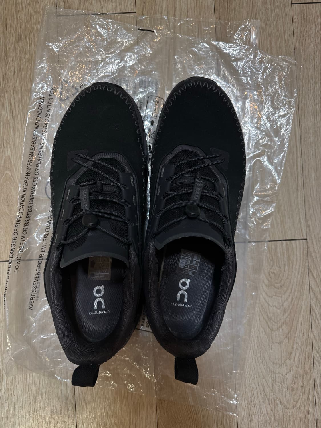 온 클라우드어웨이2 블랙 285 상품이미지2