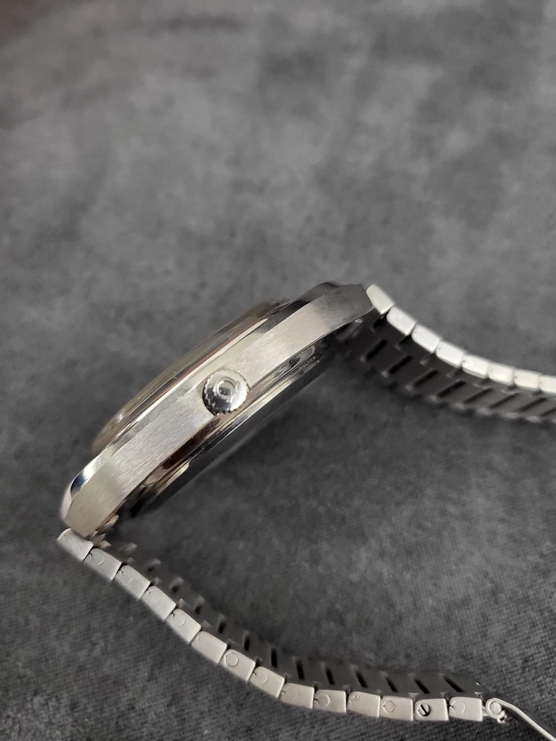 오메가 씨마스터 빈티지시계 테레비 아이스블루 상품이미지4