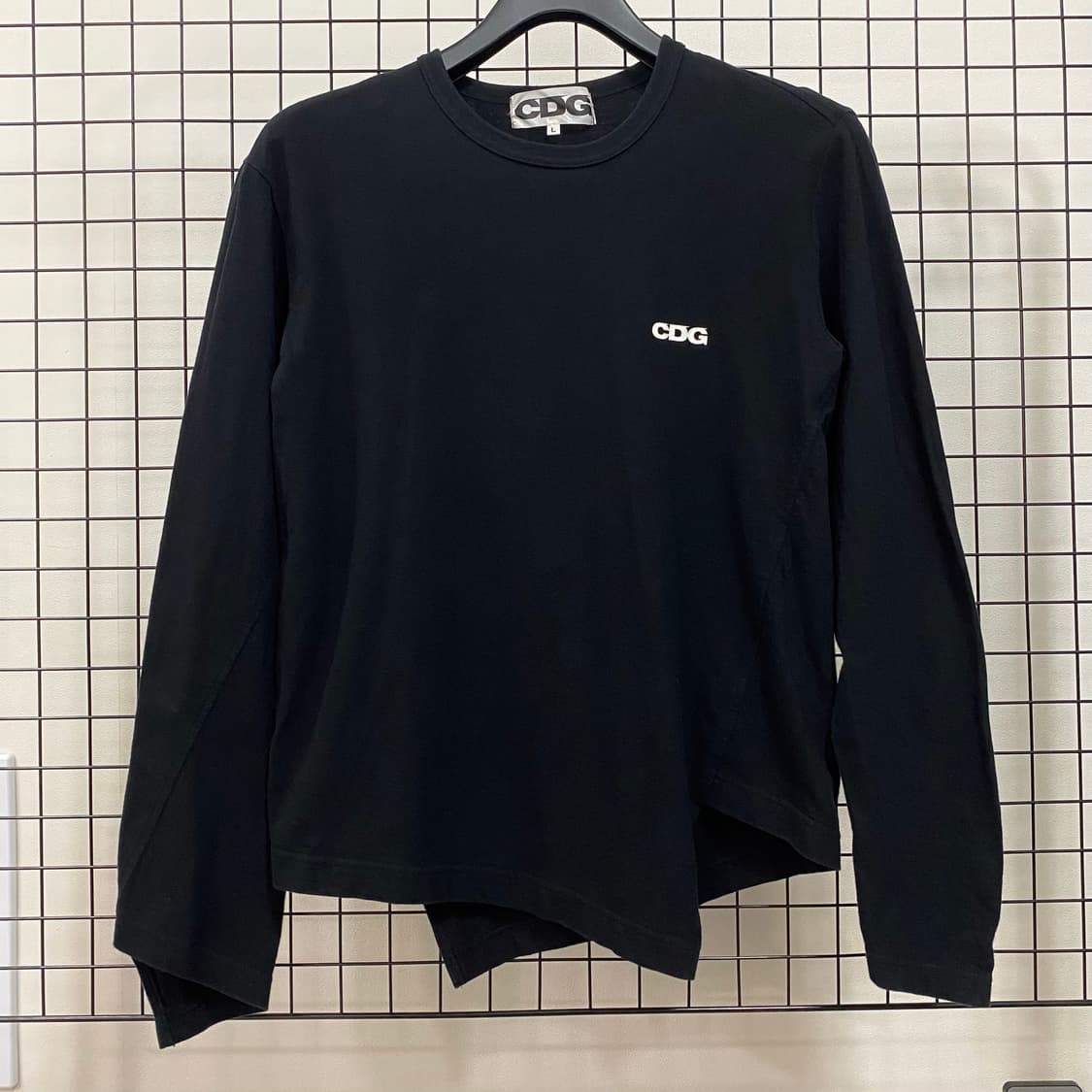 CDG 꼼데가르송 언발란스 롱슬리브 상품이미지1