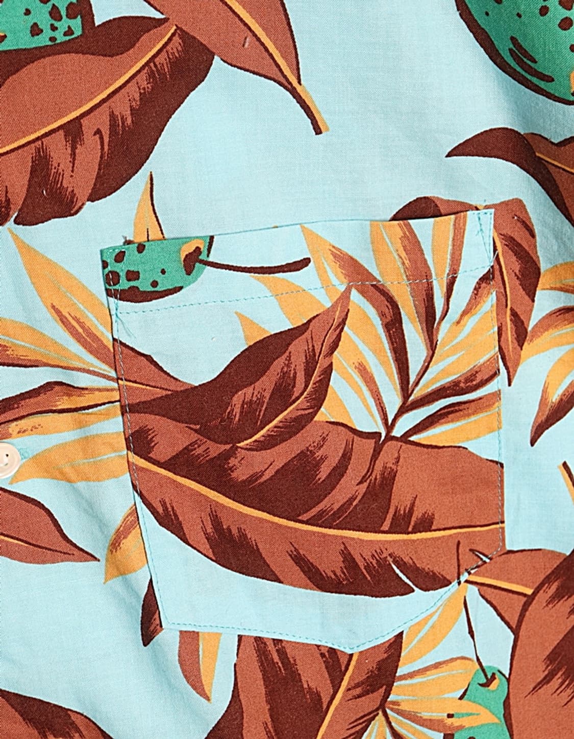 NEWS SELECTION Croped Aloha Shirts 상품이미지3