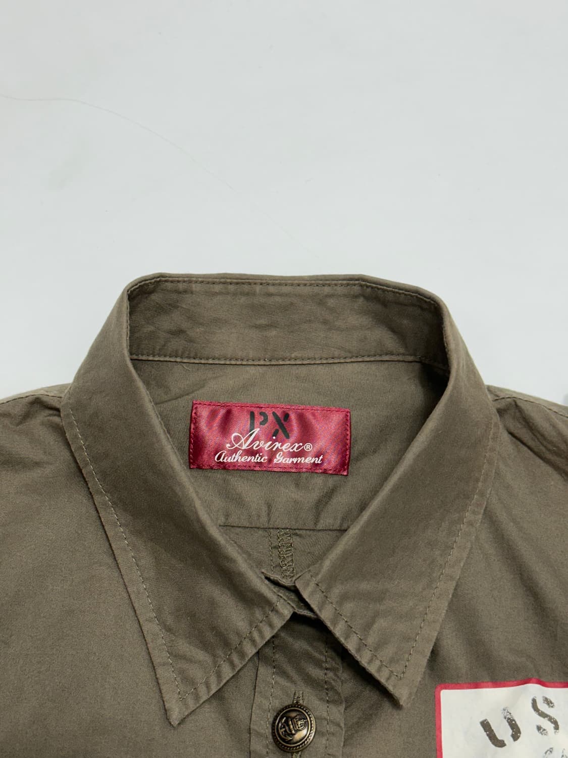 아비렉스 avirex 와펜 밀리터리 셔츠 상품이미지8
