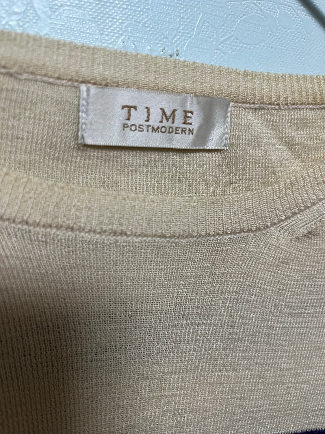 TIME  타임 스트라이프 여성 니트 티셔츠 상품이미지3