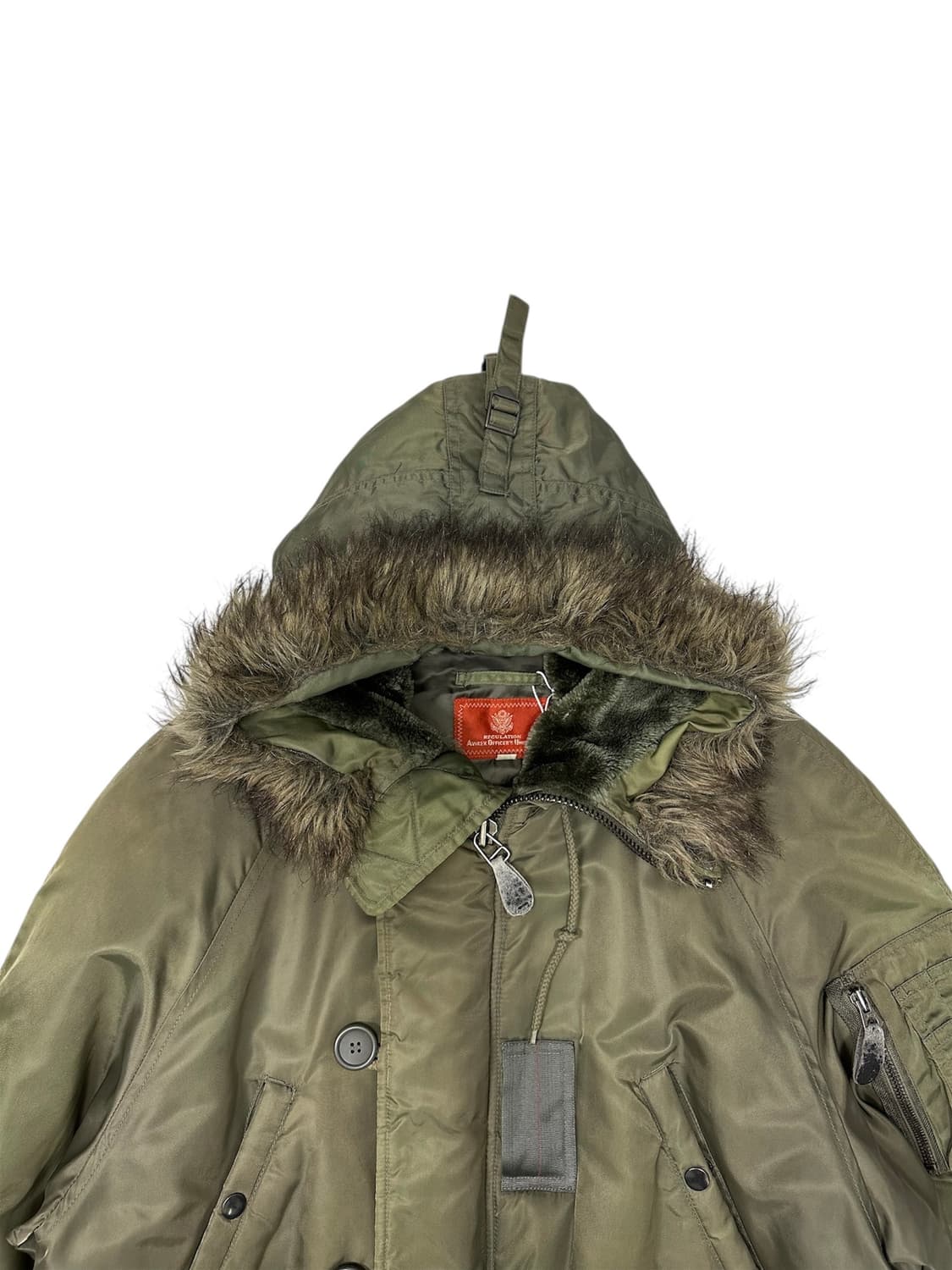 Avirex N-3B Parka (Olive) 상품이미지7
