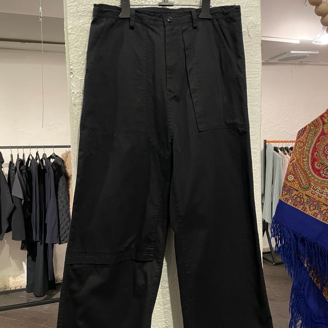 요지야마모토 비대칭 팬츠 상품이미지2