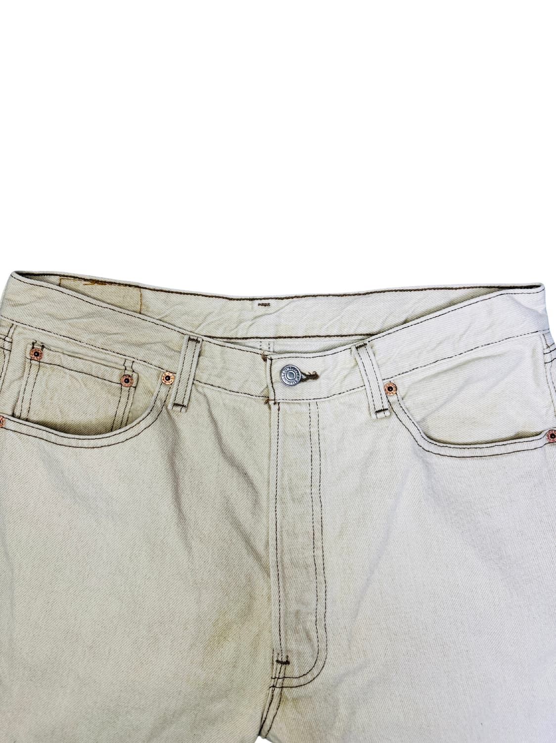 빈티지 90s 리바이스 501 아이보리 34/30 상품이미지2