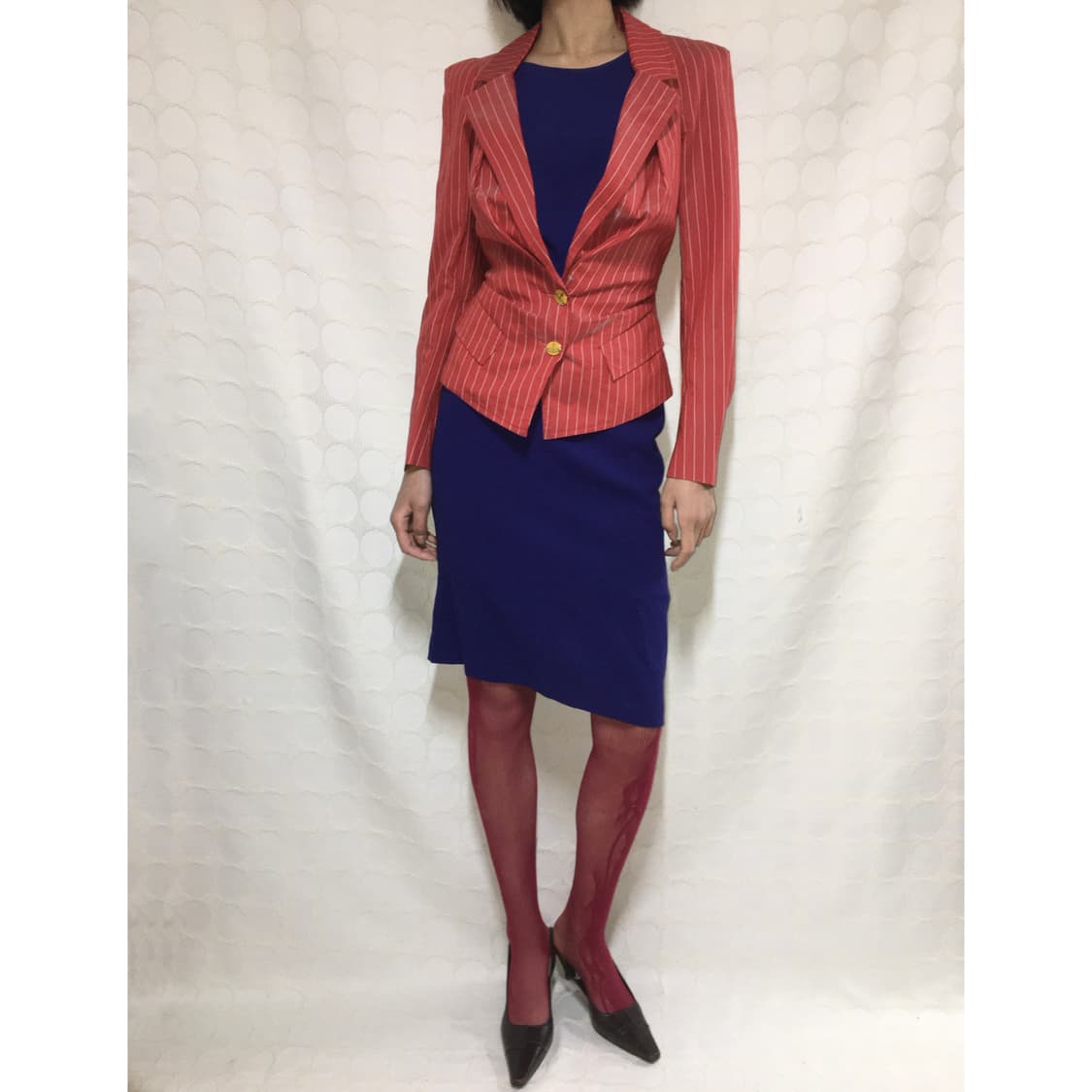 Vivienne Westwood 레드 스트라이프 자켓 상품이미지2